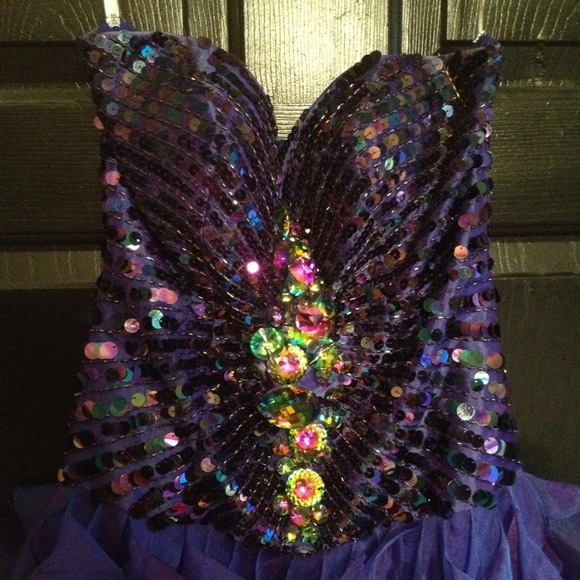 Sherri Hill prom dress size 6 - Picture 2 of 4