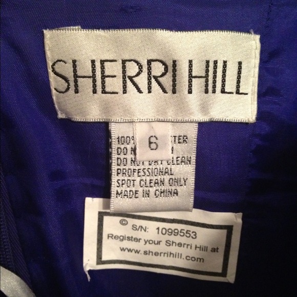 Sherri Hill prom dress size 6 - Picture 3 of 4