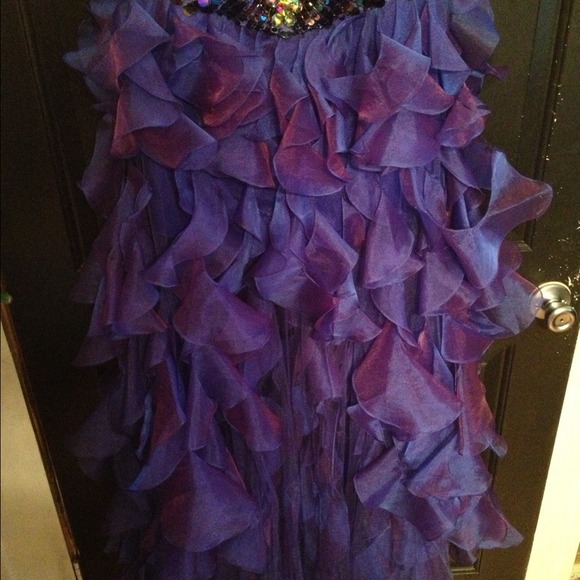 Sherri Hill prom dress size 6 - Picture 4 of 4