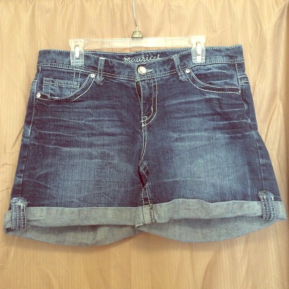Denim - Maurice's blue jean shorts