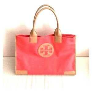 REDUCED PRICE: Tory Burch Ella Tote Dipped Canvas
