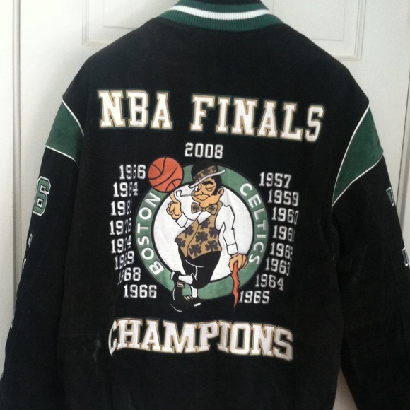 **SOLD**. NWT Boston Celtics Finals jacket - Picture 2 of 3