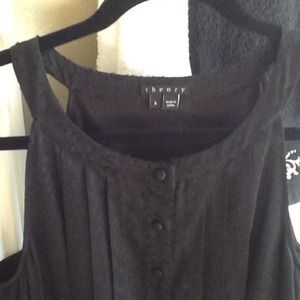 Theory black dress