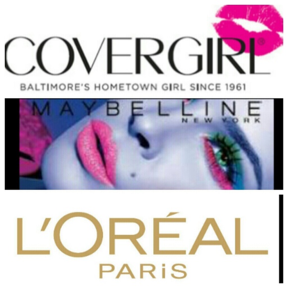 Make-up maybeline, loreal, cover girl