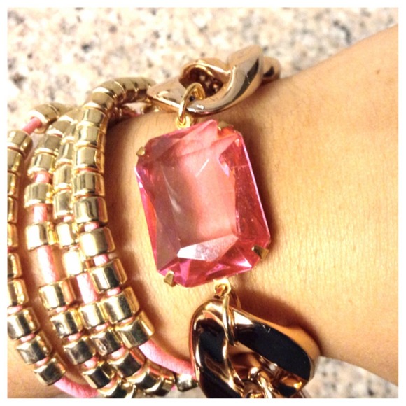 Pink bracelet