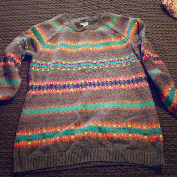 Grey fair isle sweater BUNDLE