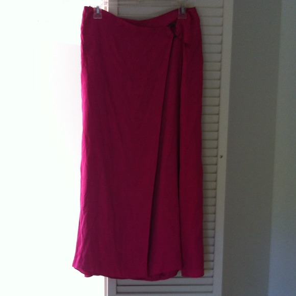 Wrap around summer skirt