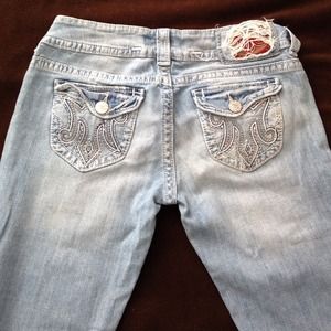 Xtra long MEK Seychelles flare jean