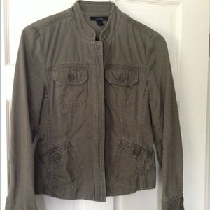 Army Green Utility Jacket.