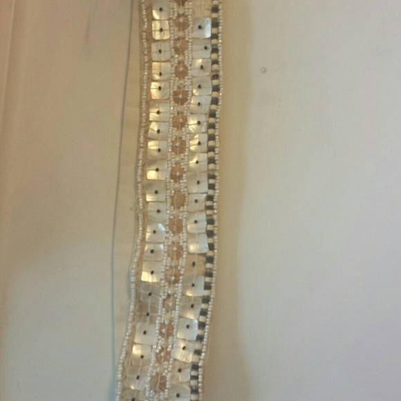 Handmade shell belt