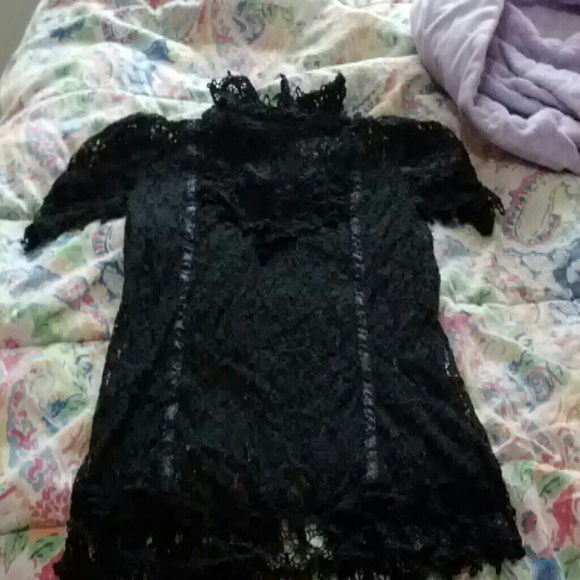 Sabo skirt black lace top