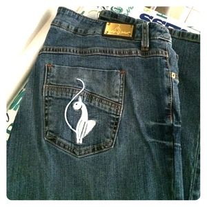 Cute plus size Baby Phat jeans!!!