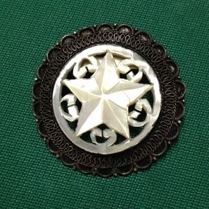 Vintage Mother of Pearl Pin/Pendant