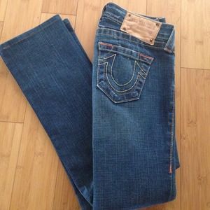 True religion straight leg jeans