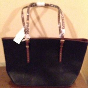 Black faux Leather Handbag.  *****Just Reduced****