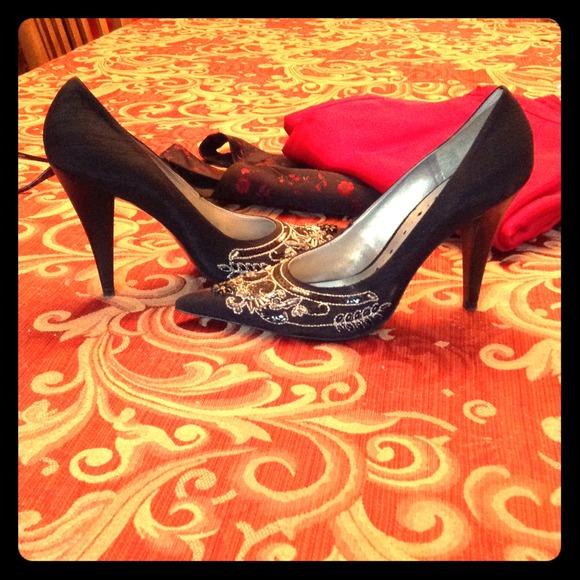 Embellished Pumps