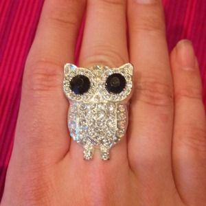 Owl ring from charming Charlie's