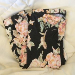 floral urban outfitters BDG leggings