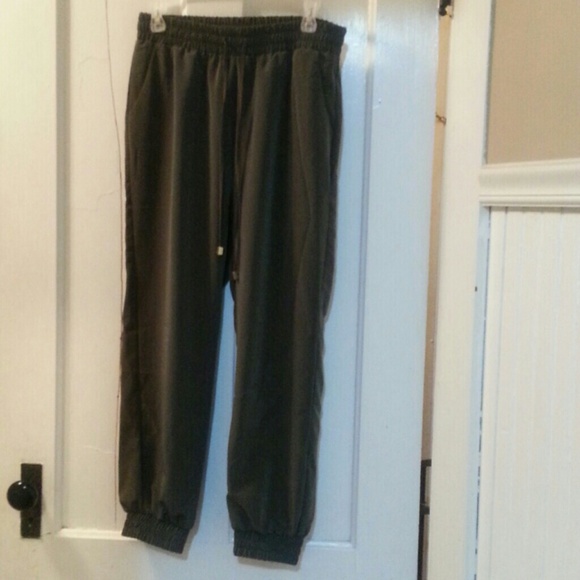 Olive colored jogger