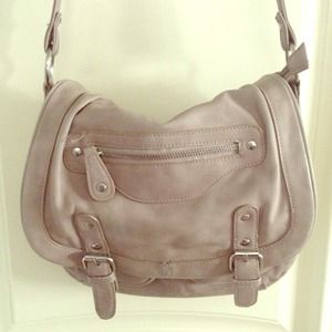 Beige Slouch Cross Body