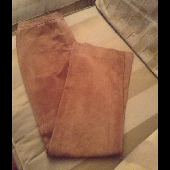 Lord & Taylor suede pants