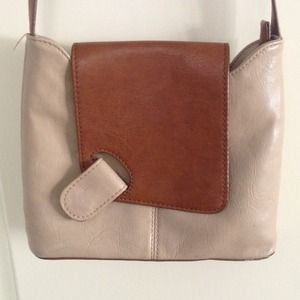 Beige & Light Brown cross body