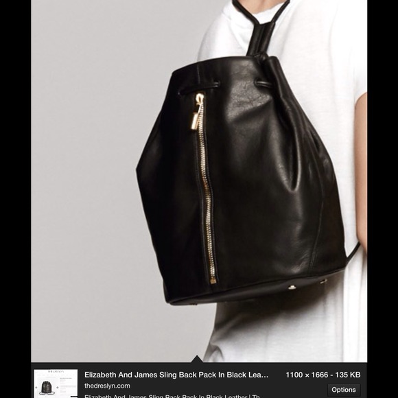 Elizabeth and James backpack