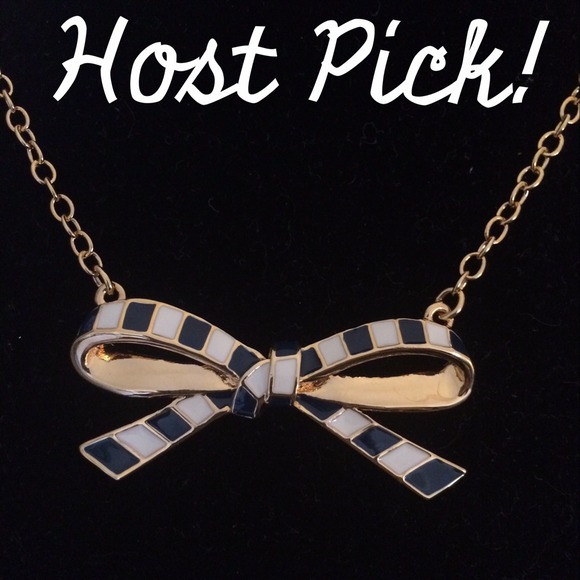 Keeping! Authentic Kate Spade bow necklace