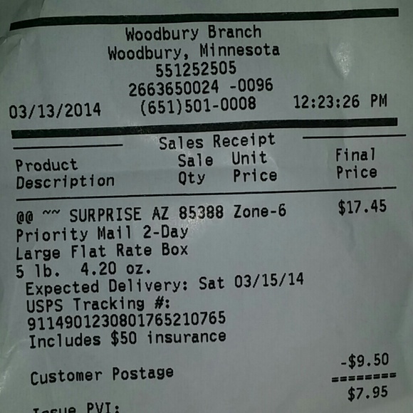 Item Shipped