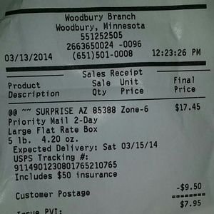 Item Shipped
