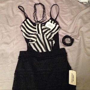 Forever 21 Sheer Bodysuit BNWT!