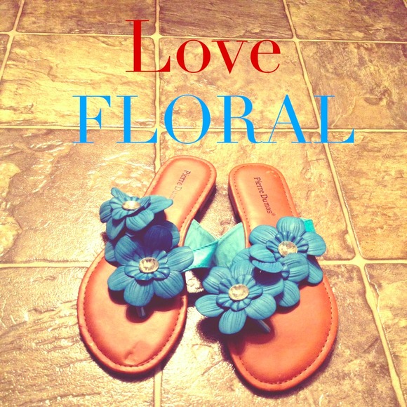 Flower Sandals-- PRICE JUST REDUCED