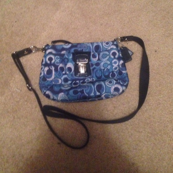 Coach over the shoulder purse