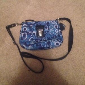 Coach over the shoulder purse