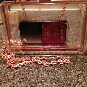 Trendy Clear Clutch