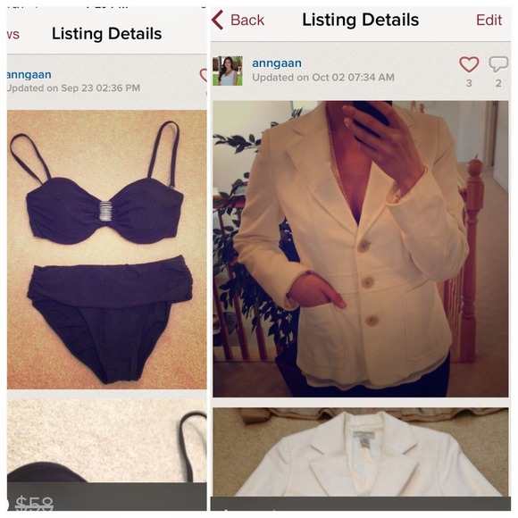 Bundle -swimsuit and blazer