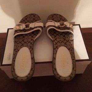 Coach sandals