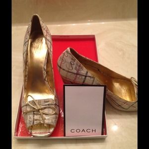 Coach heels!