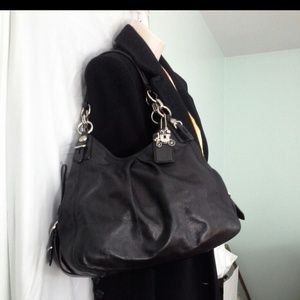 ♥♥REDUCED PRICE♥♥Coach Maggie Soft Black Handbag