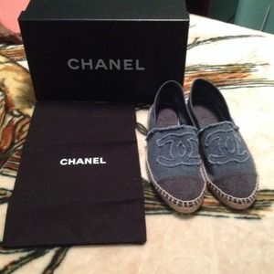 🚫🚫SOLD🚫🚫Authentic Chanel espadrilles!