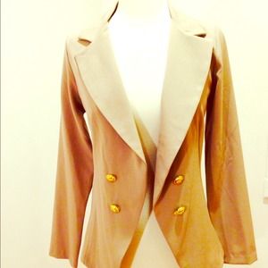 Beige open blazer🚫SOLD IN BUNDLE🚫