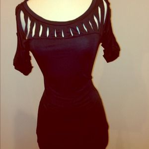 Charcoal bodycon dress 🚫SOLD IN BUNDLE🚫