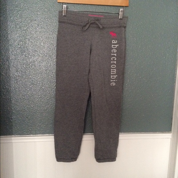Abercrombie and Fitch grey sweatpants