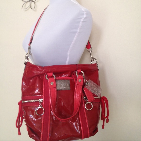 Coach Poppy Red