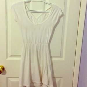 Brandy Melville White Bethan Dress