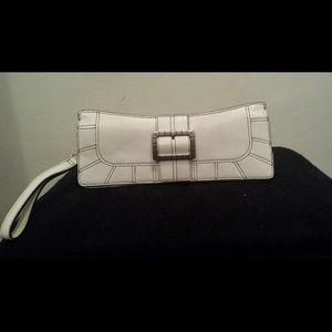 Anne Klein White clutch