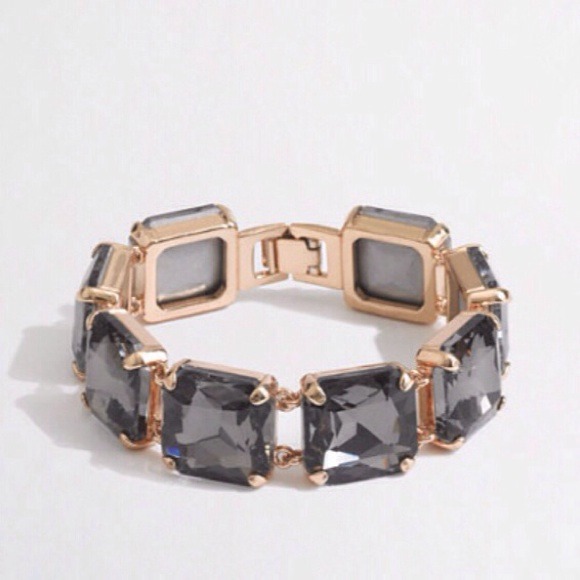 J. Crew Square Stone Bracelet - Picture 2 of 2