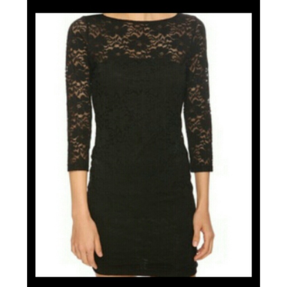 ****Sold in Bundle***Black Lace Dress