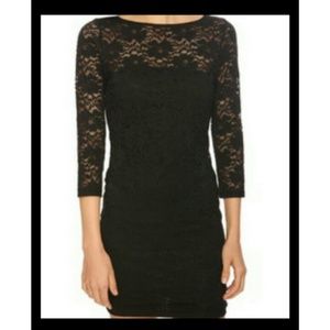 ****Sold in Bundle***Black Lace Dress