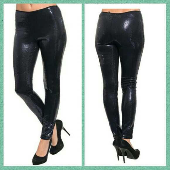 Navy sequins leggings *PRICE REDUCED!!!